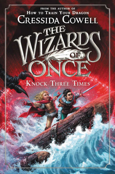 Cover image for book The Wizards of Once: Knock Three Times