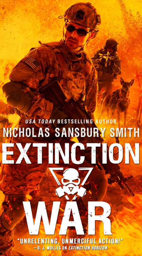 Cover image for book Extinction War
