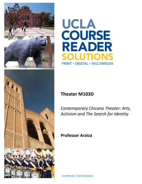 Cover image for book THEATER/CCAS M103D - Contemporary Chicano Theater: Arts, Activism and The Search for Identity