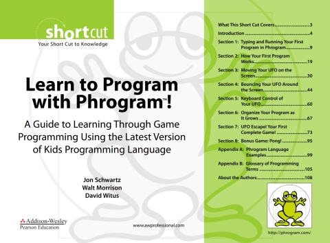 Cover image for book Learn to Program with Phrogram™! (Digital Short Cut)