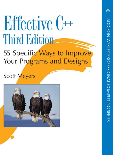 Cover image for book Effective C++
