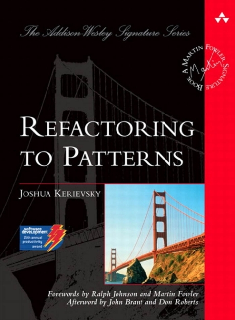Cover image for book Refactoring to Patterns