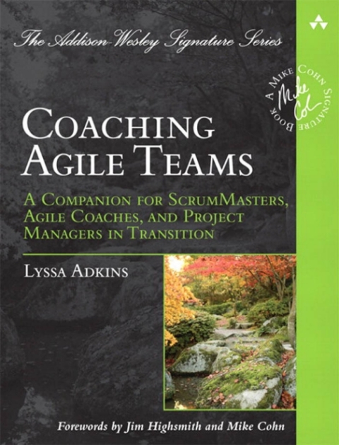 Cover image for book Coaching Agile Teams