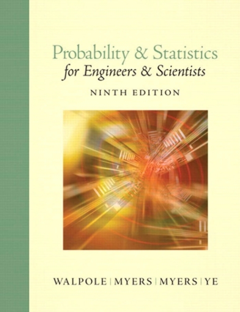Cover image for book Probability and Statistics for Engineers and Scientists