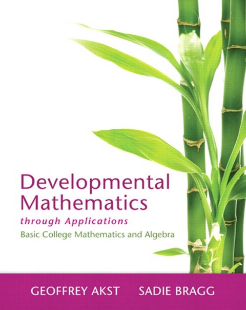 Cover image for book Developmental Mathematics through Applications