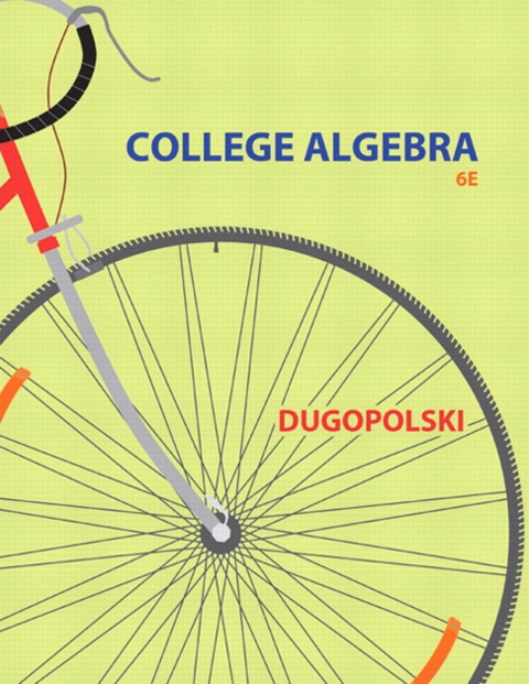Cover image for book College Algebra