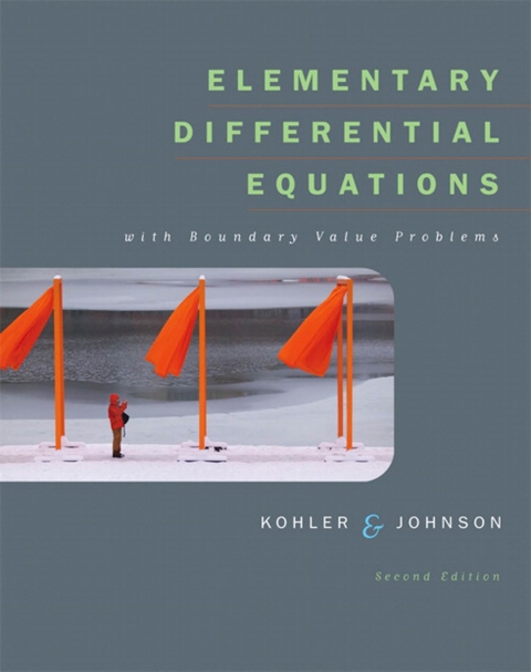 Cover image for book Elementary Differential Equations with Boundary Value Problems