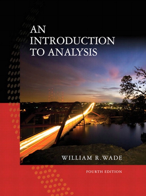 Cover image for book An Introduction to Analysis