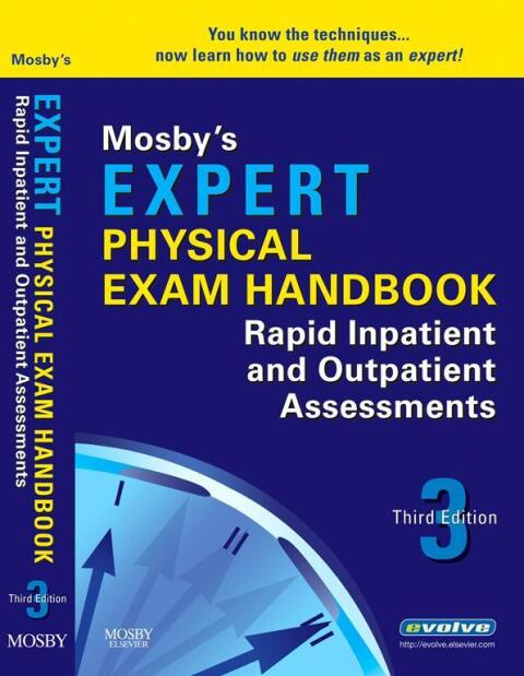 Cover image for book Mosby's Expert Physical Exam Handbook