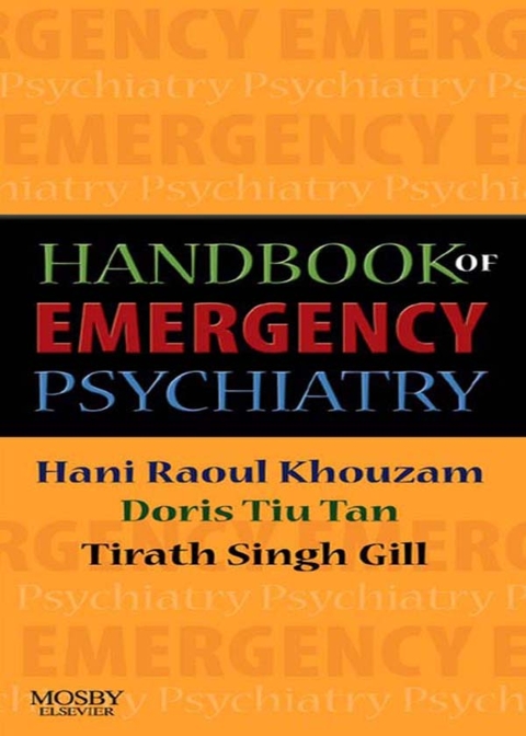 Cover image for book Handbook of Emergency Psychiatry