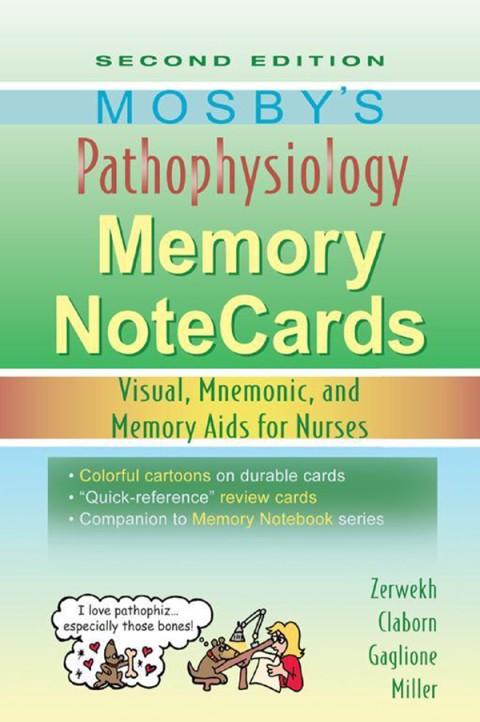 Cover image for book Mosby's Pathophysiology Memory NoteCards