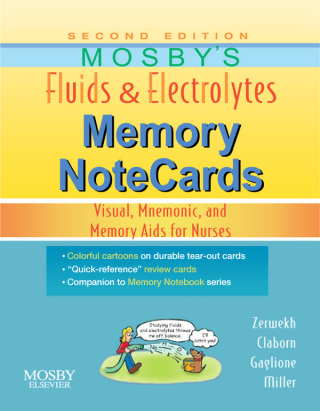 Mosby's Fluids & Electrolytes Memory NoteCards