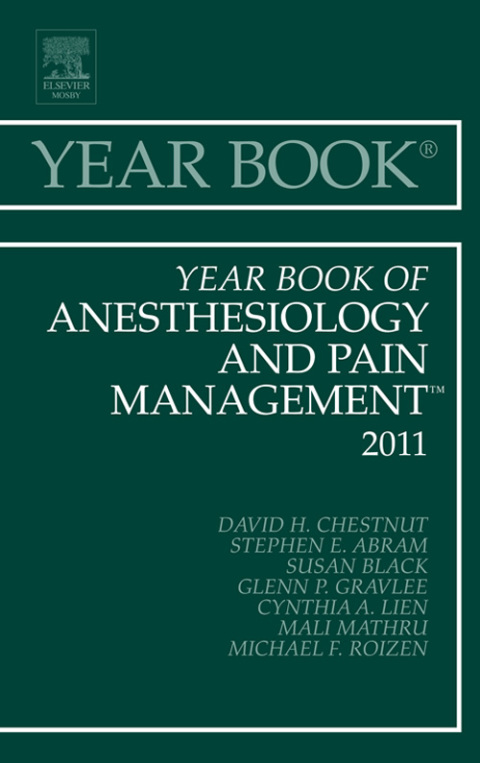 Cover image for book Year Book of Anesthesiology and Pain Management 2011