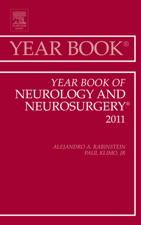 Cover image for book Year Book of Neurology and Neurosurgery