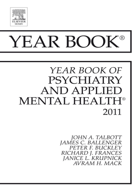 Cover image for book Year Book of Psychiatry and Applied Mental Health 2011