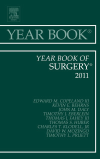 Cover image: Year Book of Surgery 2011 9780323084277