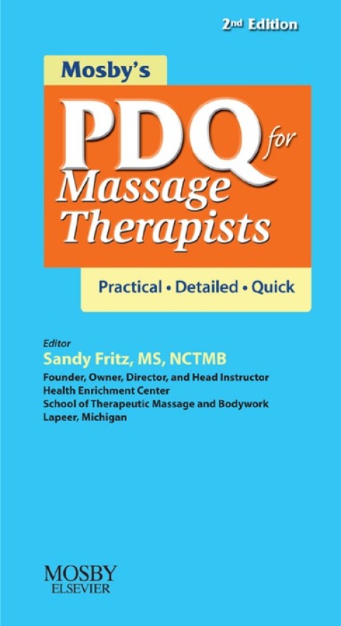 Cover image for book Mosby's PDQ for Massage Therapists