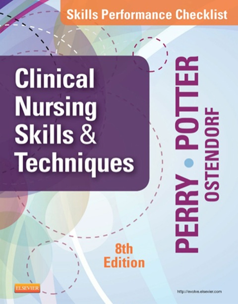 Cover image for book Skills Performance Checklists for Clinical Nursing Skills & Techniques