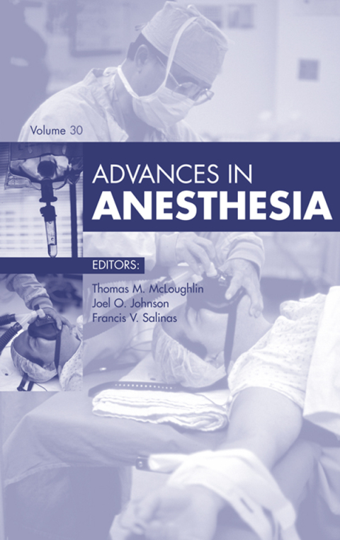Cover image for book Advances in Anesthesia 2012