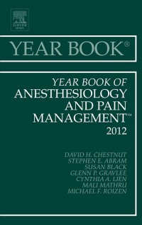 Cover image: Year Book of Anesthesiology and Pain Management 2012 9780323088732