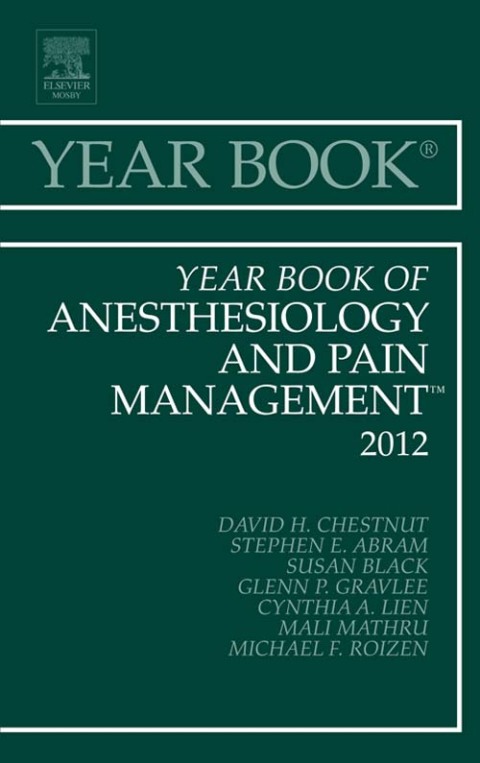 Cover image for book Year Book of Anesthesiology and Pain Management 2012