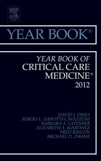 Cover image: Year Book of Critical Care Medicine 2012 9780323088756