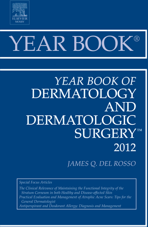 Cover image for book Year Book of Dermatology and Dermatological Surgery 2012
