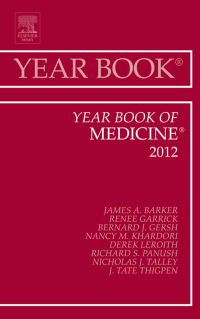 Cover image: Year Book of Medicine 2012 9780323088824