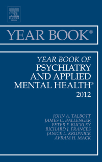 Cover image: Year Book of Psychiatry and Applied Mental Health 2012 9780323088923