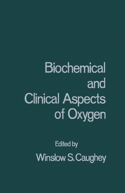 Cover image for book Biochemical and Clinical Aspects of Oxygen