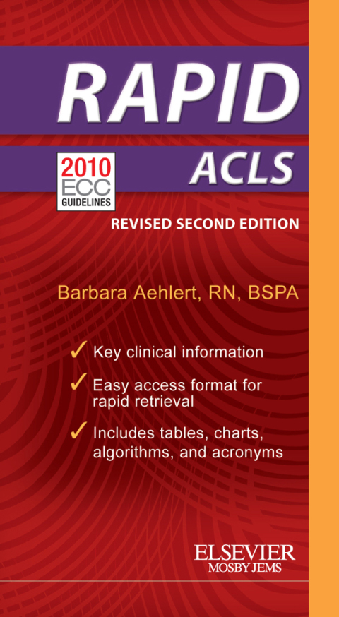 Cover image for book RAPID ACLS - Revised Reprint