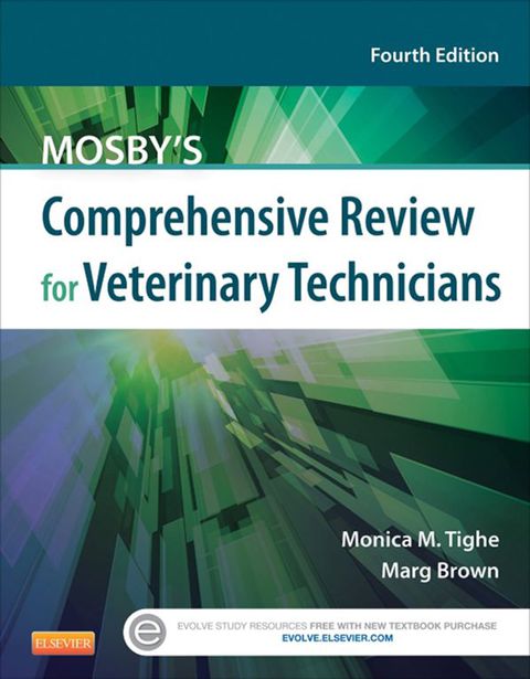 Cover image for book Mosby's Comprehensive Review for Veterinary Technicians