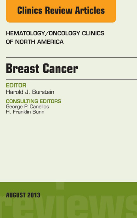 Cover image for book Breast Cancer, An Issue of Hematology/Oncology Clinics of North America