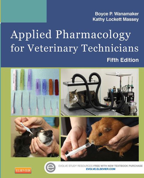 Cover image for book Applied Pharmacology for Veterinary Technicians