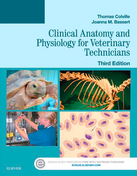 Cover image for book Clinical Anatomy and Physiology for Veterinary Technicians