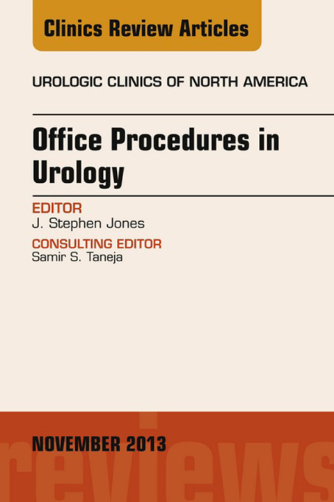 Cover image for book Office-Based Procedures, An issue of Urologic Clinics