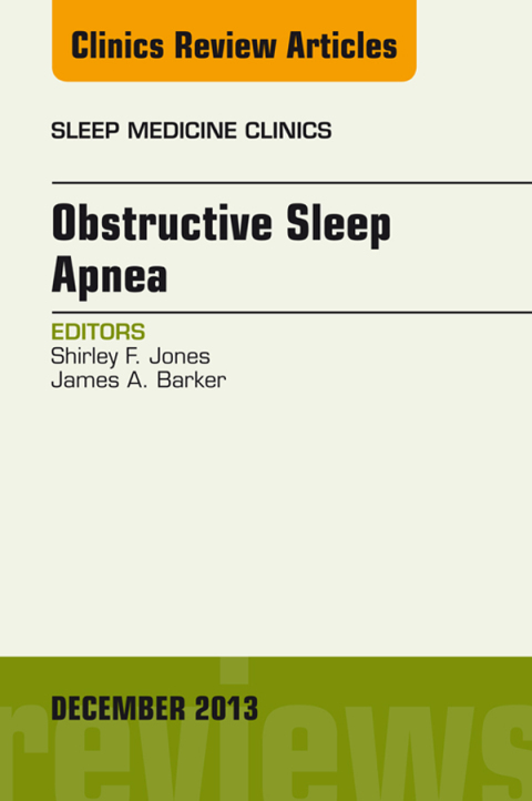 Cover image for book Obstructive Sleep Apnea, An Issue of Sleep Medicine Clinics