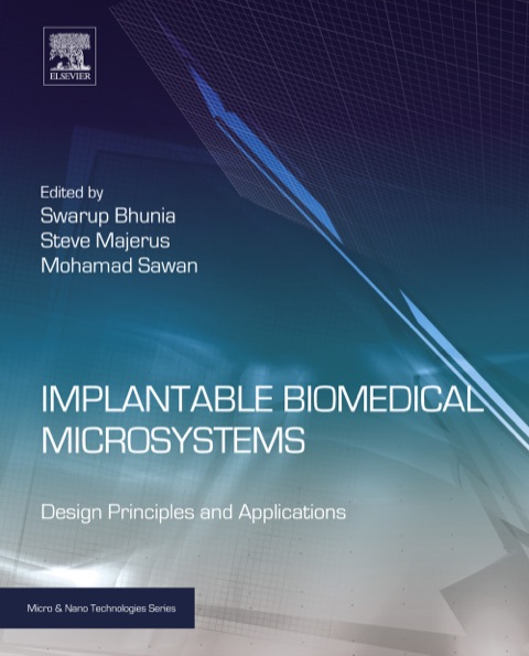 Cover image for book Implantable Biomedical Microsystems: Design Principles and Applications