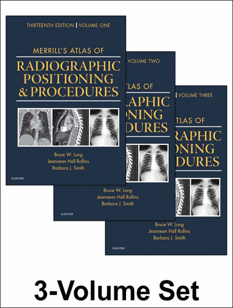 Cover image for book Merrill's Atlas of Radiographic Positioning and Procedures: 3-Volume Set