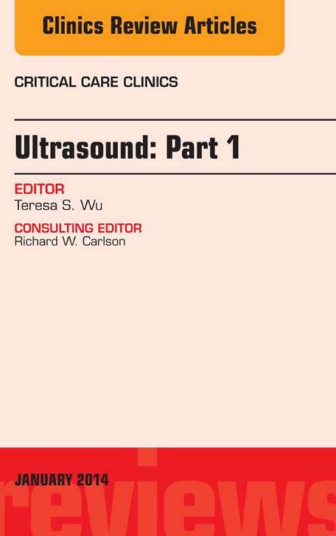 Cover image for book Ultrasound, An Issue of Critical Care Clinics