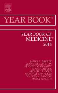 Cover image: Year Book of Medicine 2014 9780323264693