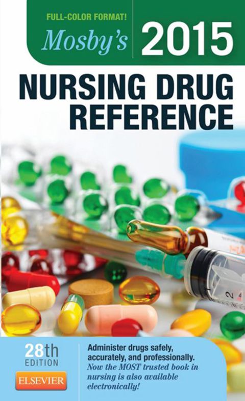 Cover image for book Mosby's 2015 Nursing Drug Reference