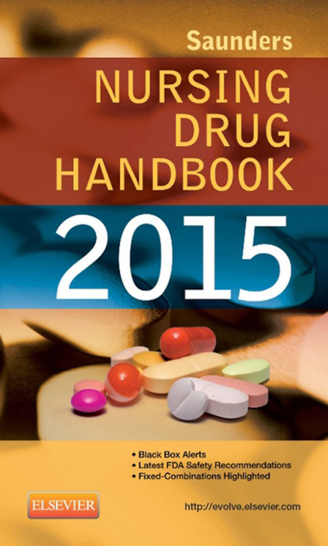 Cover image for book Saunders Nursing Drug Handbook 2015