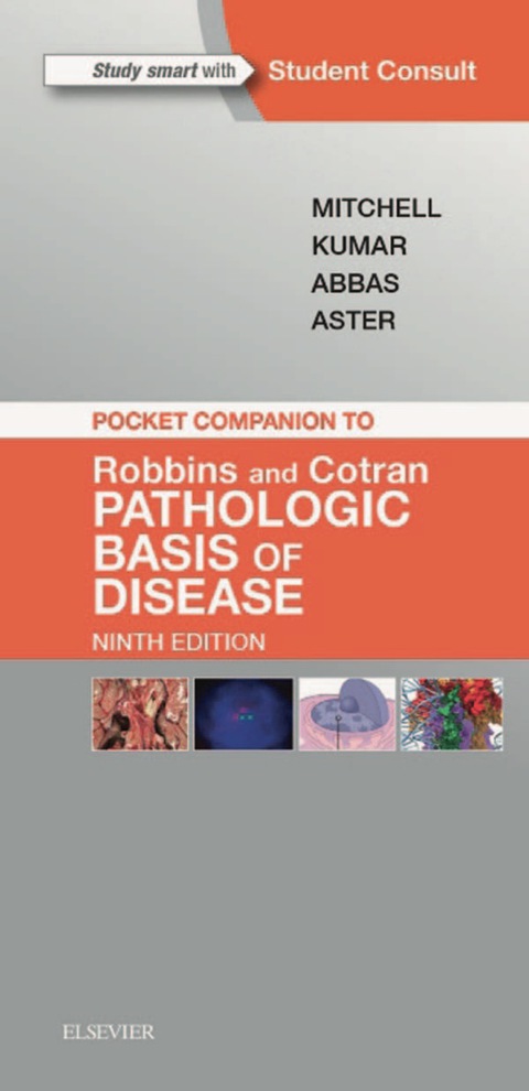 Cover image for book Pocket Companion to Robbins & Cotran Pathologic Basis of Disease