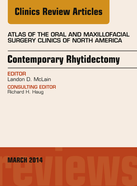 Cover image for book Contemporary Rhytidectomy, An Issue of Atlas of the Oral & Maxillofacial Surgery Clinics