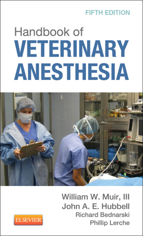 Cover image for book Handbook of Veterinary Anesthesia