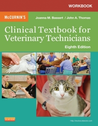Cover image: Workbook for McCurnin's Clinical Textbook for Veterinary Technicians 8th edition 9781455726714