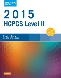 صورة الغلاف: 2015 HCPCS Level II Professional Edition 9780323279864