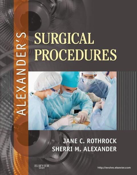Cover image for book Alexander's Surgical Procedures