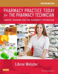 Cover image: Workbook for Pharmacy Practice Today for the Pharmacy Technician 9780323169875